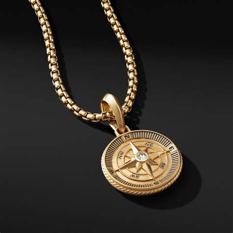 Elevate your style with a David Yurman pendant amulet